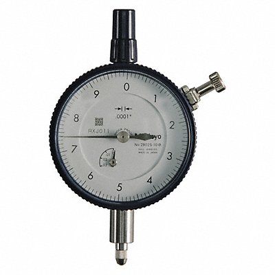 MITUTOYO 2802A10 Dial Indicator Continuous 0 to 0.250 in.