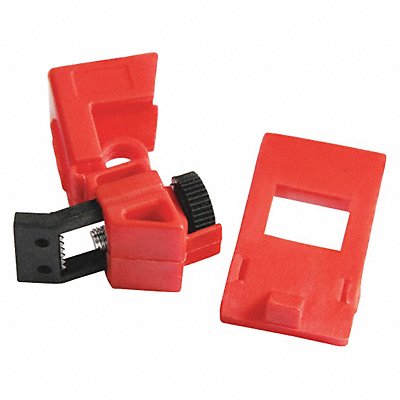 GRAINGER 45MZ68 Single Pole Breaker Lockout 1-3/8 H