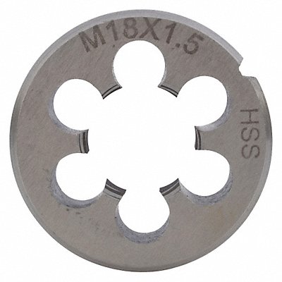 WESTWARD 3146642 Solid 1-1/2in O.D. M18x1-1/2