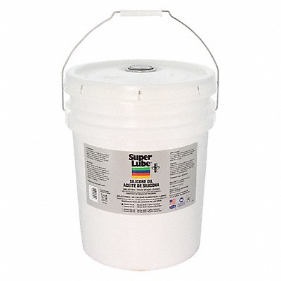 SUPER LUBE 56105 Silicone Oil ISO 100 5 gal Pail