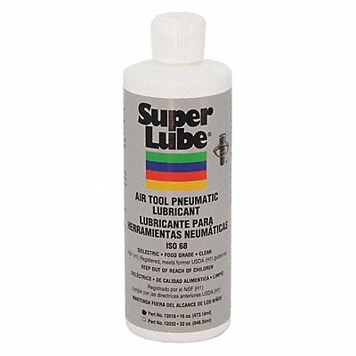 SUPER LUBE 12016 Air Tool Lubricant Synthetic Base 1 pt.