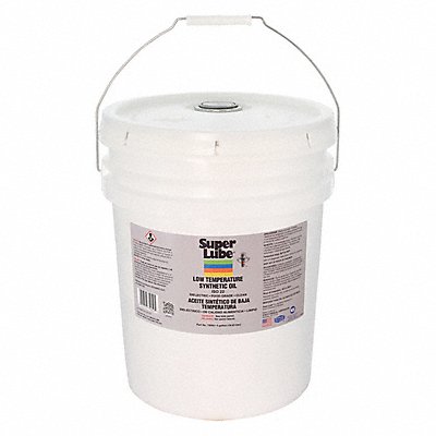 SUPER LUBE 74050 Hydraulic Low Temperature Oil Pail 5 gal