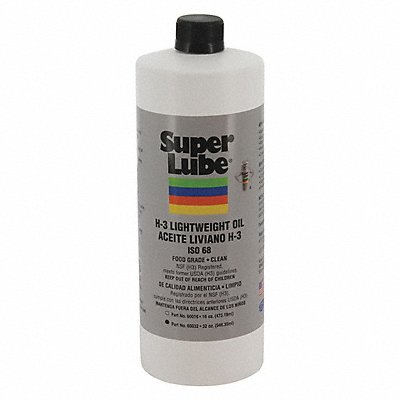 SUPER LUBE 60032 H3 Lightweight Oil Bottle 1 qt.