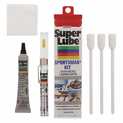 SUPER LUBE 11520 Sportsmans Grease and Oil Kit 7mL