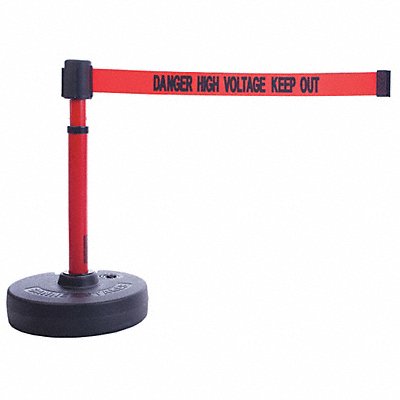 BANNER STAKES PL4096 PLUS Barrier System Plastic Red