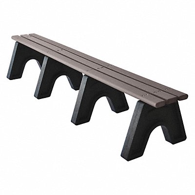 ULTRASITE PB8GRASPOE Outdoor Bench 96 L 16 H Grey