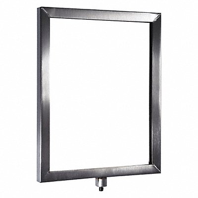 VISIONTRON FR1114HDSC Sign Frame 14 H 11 W Chrome