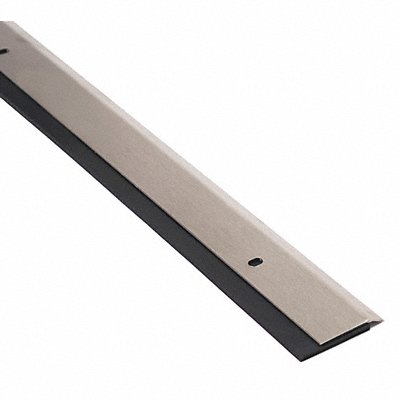 NATIONAL GUARD 200NSS36 Door Sweep 3 ft S. Steel Neoprene
