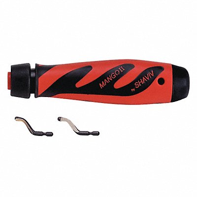 SHAVIV 15590060 Deburring Tool Set Plastic Hi Speed Stl.