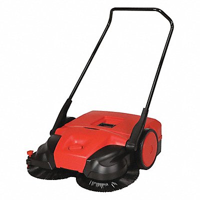 BISSELL COMMERCIAL BG477 Walk Behind Sweeper Poly 13.2 gal.