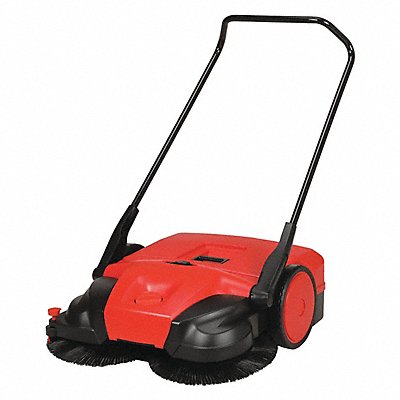 BISSELL COMMERCIAL BG677 Walk Behind Sweeper Poly 13.2 gal.