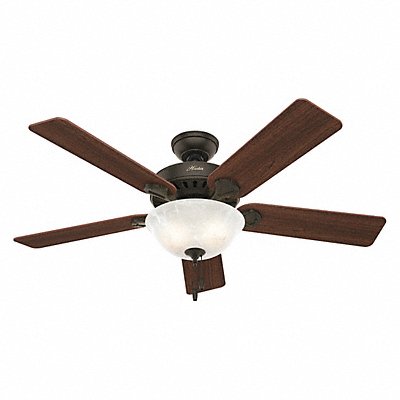 HUNTER 53250 Decratve Ceiling Fan 52 Blade Dia 3 Spds