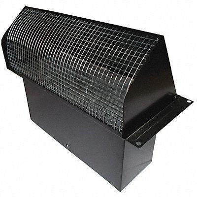 DAYTON 45PE72 Wall Cap Steel 3-3/8 x 10-1/4 In