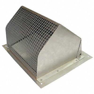 DAYTON 45PE74 Wall Cap Aluminum 6 In Round
