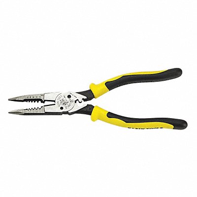 KLEIN TOOLS J2078CR All Purpose Pliers w/Crimper 8-3/8 in L