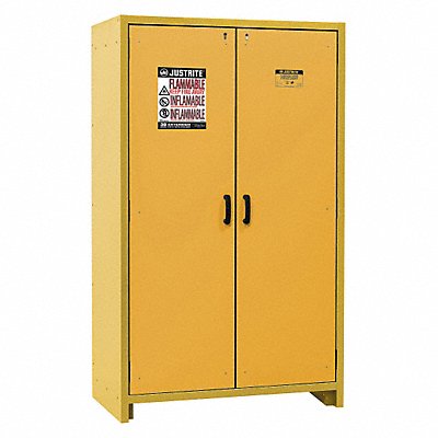 JUSTRITE 22603 Safety Cabinet EN 45 gal 30 min.