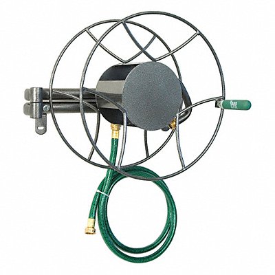 YARD BUTLER SRWM180 Garden Hose Hanger Steel 16 7/8 in W