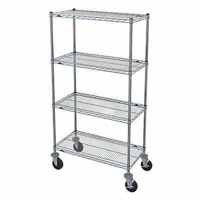 METRO N336BBR Wire Shelving 38x67.5x20 1/4in Shelf Capacity 150lb