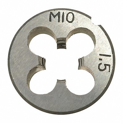 WESTWARD CCT1060140 Alloy Steel Die M10x1-1/2 Westward