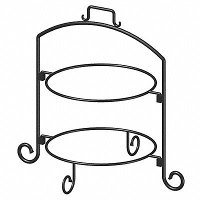 ITI WR122 Plate Stand 16.5 x 19.5 x 20 in 2 Tier