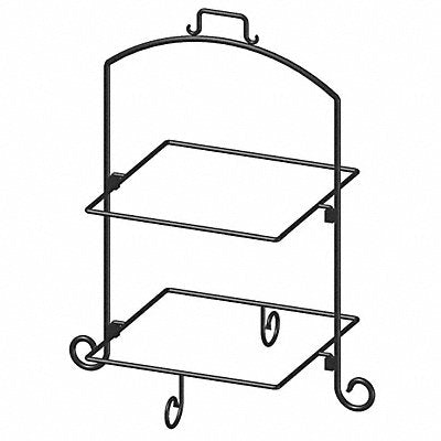 ITI WR132 Plate Stand 16.5 x 20.5 x 25 in 2 Tier