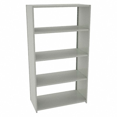 45UW22 TENNSCO LS548247 Boltless Shelving 24x90x48in Strtr