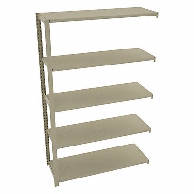 45UW61 TENNSCO TO548186 Boltless Shelving 18x78x48in AdOn