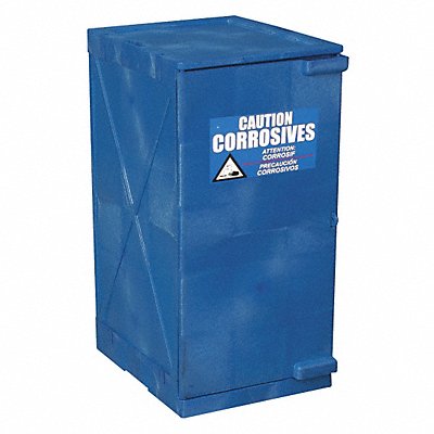 EAGLE M12CRA Corrosive Safety Cabinet 18in.W Blue