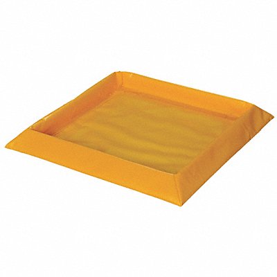 EAGLE T8101 Spill Containment Berm 3-1/2 in.H Yellow