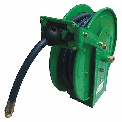 SPEEDAIRE 45UZ37 Spring Return Hose Reel 1/4 MNPT 50 ft