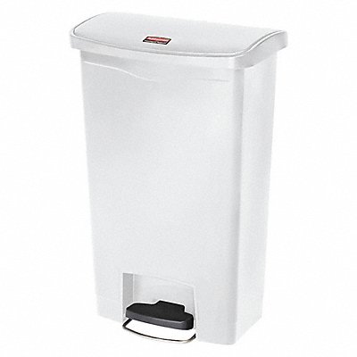 RUBBERMAID COMMERCIAL PRODUCTS 1883557 Garbage Can Rectangular 13 gal White