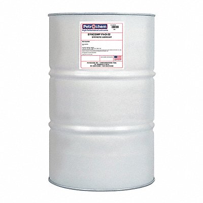 PETROCHEM SYNCOMPPAO32055 Compressor Oil 55 gal Drum 10 SAE Grade