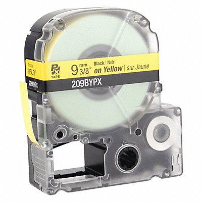 EPSON 209BYPX Cartridge Label 3/8 in W Yellow