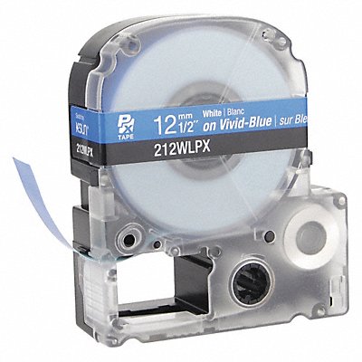 EPSON 212WLPX Cartridge Label 1/2 in W Blue