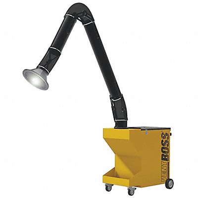 VENTBOSS BY ROBOVENT G110 Portable Fume Extractor 10 ft L Arm