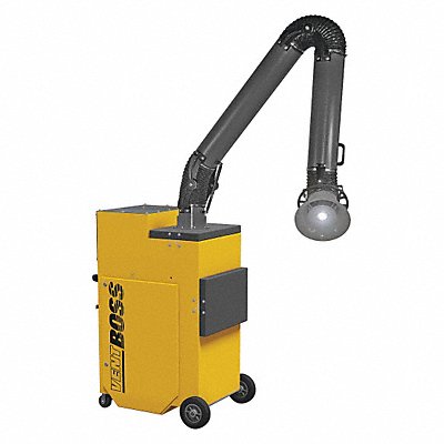 VENTBOSS BY ROBOVENT G120 Portable Fume Extractor 10 ft L Arm