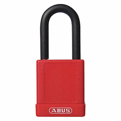 ABUS 19601 Lockout Padlock KD Red 1-3/4 H PK6