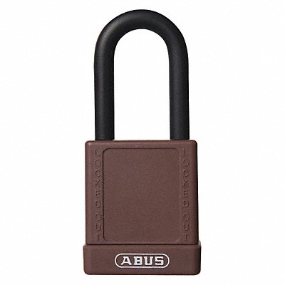 ABUS 19613 Lockout Padlock KA Brown 1-3/4 H PK3
