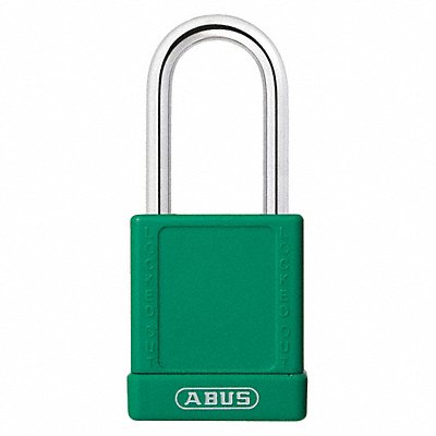 ABUS 19633 Lockout Padlock KD Green 1-3/4 H PK6