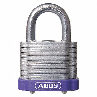 ABUS 4140KAPURPLE Keyed Padlock Alike 1-1/2 W