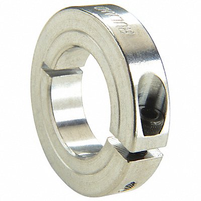 RULAND MANUFACTURING ENCL6022A Shaft Collar Alum 1 pc 1-3/8in Bore Dia.