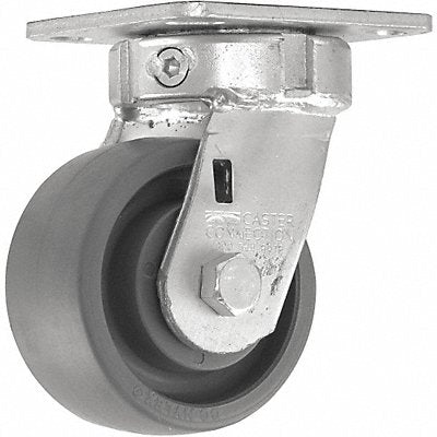 GRAINGER CDPG38 Kingpinless Plate Castor Swivel 1000 lb.