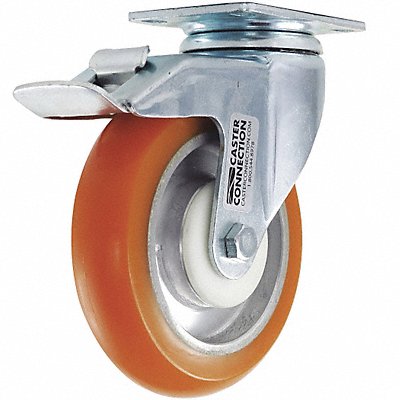 GRAINGER CDPG88 Standard Plate Castor Swivel 450 lb.