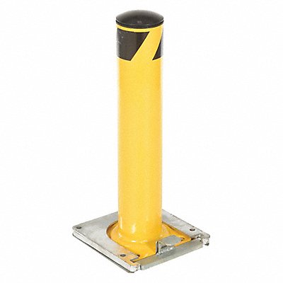 GRAINGER BOLRF2445 Removable Bollard 24 in H Yellow