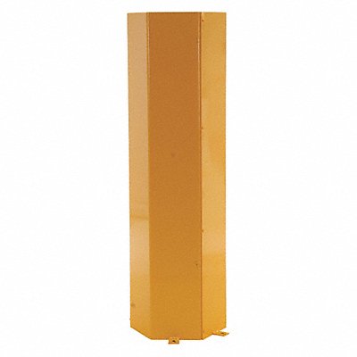 GRAINGER HEX48 Column Protector Yllw 19-5/32 inW Square