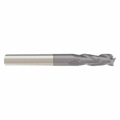 GRAINGER 205001186 Square End Mill Single End Carbide 3/8