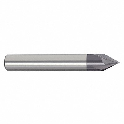 GRAINGER 209064250B Chamfer Mill Single End Carbideide 60 deg.