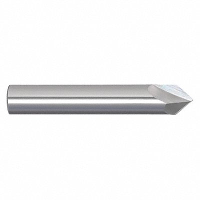 GRAINGER 209082125 Chamfer Mill Single End Carbideide 82 deg.