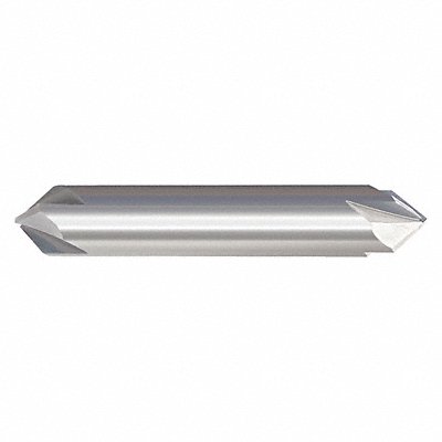 GRAINGER 209694375 Chamfer Mill Double End Carbide 90 deg.