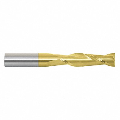GRAINGER 213001051 Square End Mill Single End Carbide 7/16